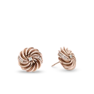 Modern Waves Earrings 14.0 Diamonds Glamour